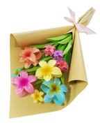 Flower Hair Clips Bouquet, party favors, Valentine's Day, Valentine's Day gift for her, Valentine's Day gift for him, inclued 9pcs Hawaiian Style hair claw, For Mother's Day Gifts, Easter Home Decor