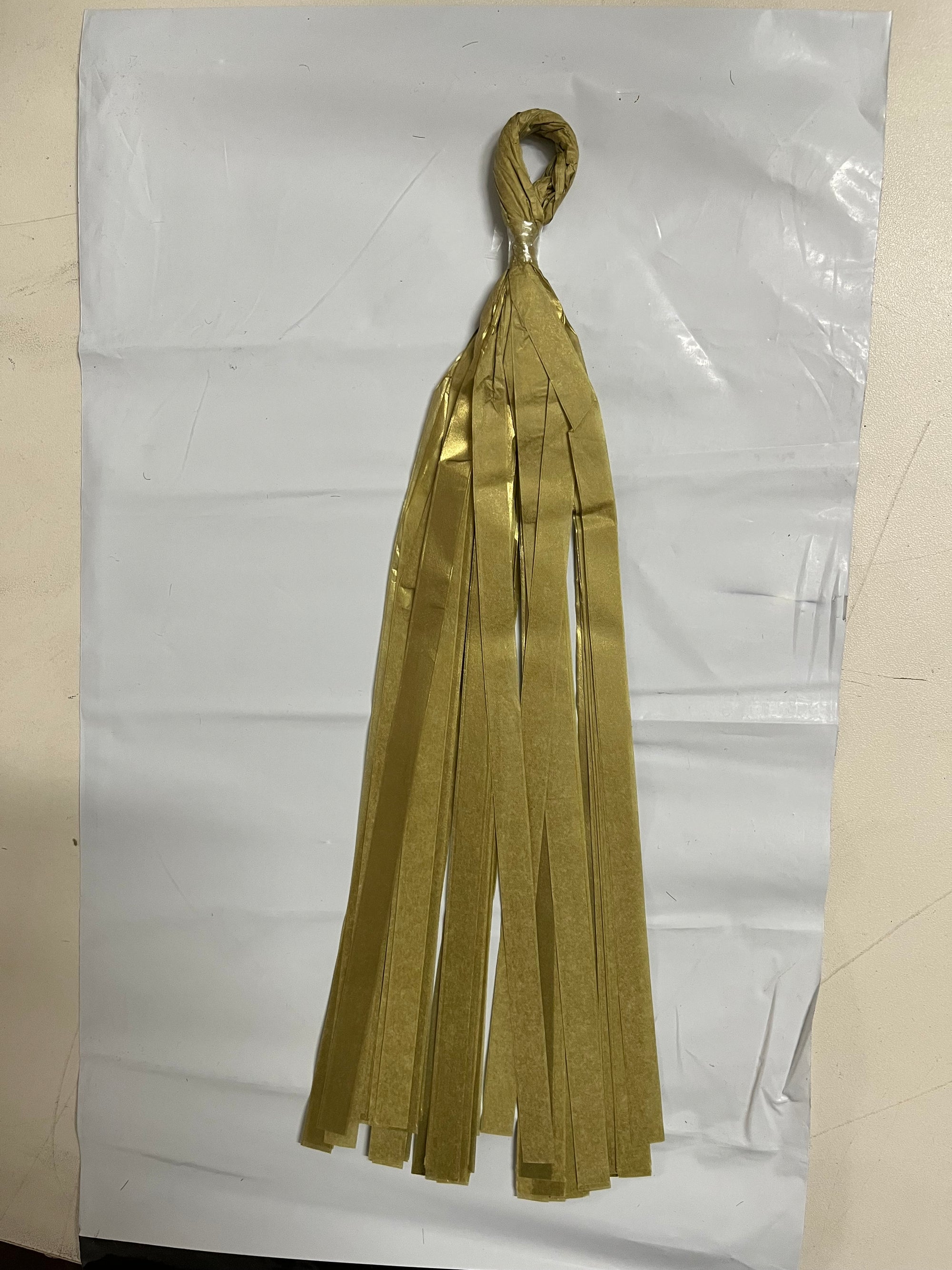 16 X Originals Group Gold Tissue Paper Tassels for Party Wedding Gold Garland Bunting Pom Pom - Originalsgroup