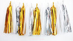 12 X Tissue Paper Tassels for Party Wedding Gold Garland Bunting Pom Pom - Originalsgroup