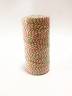 100 Metres Bakers Twine Christmas X's Mas Divine Wedding String Cotton - Originalsgroup