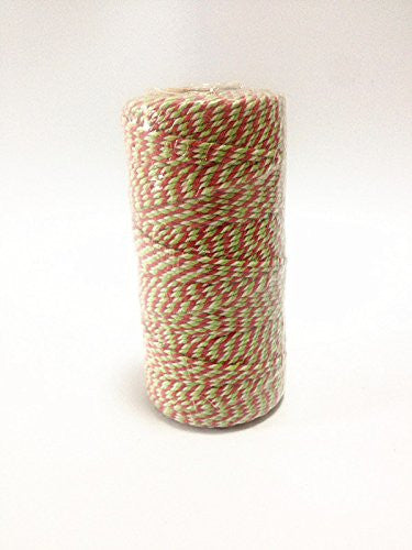 100 Metres Bakers Twine Christmas X's Mas Divine Wedding String Cotton - Originalsgroup