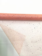 Colored Champagne Gold Coral Pink Sparkling Tulle Roll 19" X 5yd - Fabric by Originals Group (Gold) - Originalsgroup