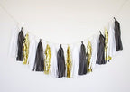 12 X Design Tissue Paper Tassels for Party Wedding Gold Garland Bunting Pom Pom - Originalsgroup