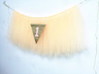 Originals Group 1st Birthday Peach Tutu for High Chair Decoration for Party Supplies - Originalsgroup