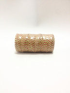 100 Metres Bakers Twine Christmas X's Mas Divine Wedding String Cotton - Originalsgroup