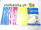 20 Rainbow Tassels Tail Garland with 90cm / 3ft Jumbo Balloon Giant Balloon for Party Bunting - Originalsgroup