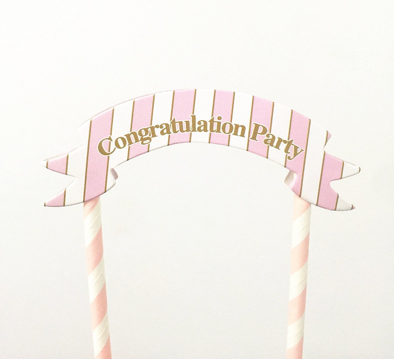 Baby Birthday "Happy Birthday" Cake Bunting Banner Topper for Sparkle Party Birthday Cake - Originalsgroup