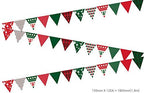 Merry Christmas Party Bunting Banner Gold Photo Booth Props Signs Garland Decoration by Originals Group - Originalsgroup