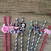 Originals Group Paper Straws Hot Pink for Party Wedding Decorations (Pack of 40) - Originalsgroup