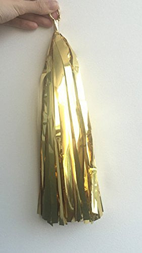 16 x Originals Group Design TISSUE PAPER TASSELS for Party Wedding gold Garland Bunting Pom Pom - Originalsgroup