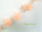 6 Feet Originals Group Apricot Pom Poms Tassels Garland for Party Wedding Bunting - Originalsgroup