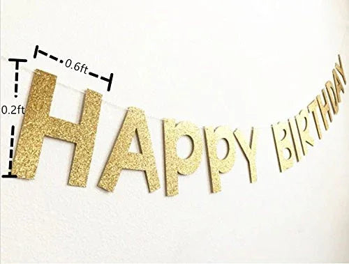 Originals Group First Birthday Cake Topper "One" Decoration AND "Happy Birthday" Banner for Birthday Party Decor - Originalsgroup