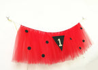 Originals Group 1st Birthday Originals Group 1st Birthday Frozen Tutu for High Chair Decoration for Party SuppliesTutu for High Chair Decoration for Party Supplies (Ladybird) - Originalsgroup