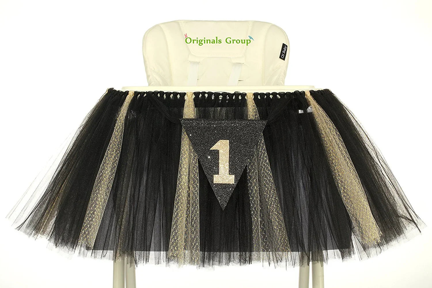 Originals Group 1st Birthday Originals Group 1st Birthday Frozen Tutu for High Chair Decoration for Party SuppliesTutu for High Chair Decoration for Party Supplies (Ladybird) - Originalsgroup
