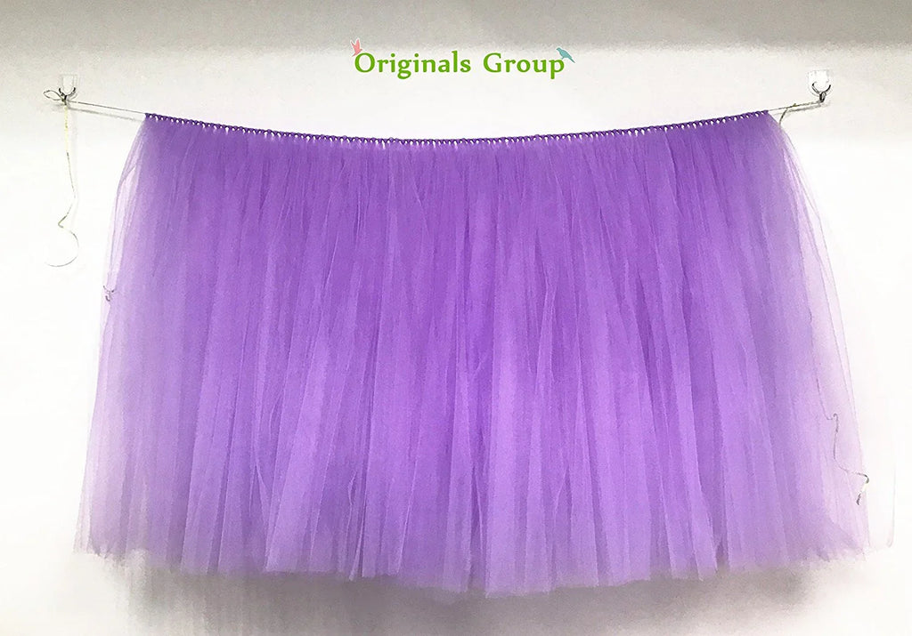 Originals Group Tutu Table Skirt , Mint Tulle Tutu Table Skirt Decor, Birthday Event Wedding Party Decoration (Mint) - Originalsgroup