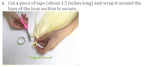 16 X Originals Group Coral Gold Apricot Tissue Paper Tassels for Party Wedding Gold Garland Bunting Pom Pom - Originalsgroup