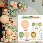 Macaron Balloons Garland Latex Ballons Arch Happy Birthday Party Decor Kids Adult Wedding Baloon Chain Baby Shower Balloon - Originalsgroup