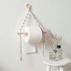 Toilet Paper Holder Tapestry Macrame Vintage Towel Hanging Rope Toilet Paper Holder Home Hotel Bathroom Decoration - Originalsgroup