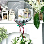 5pcs 18/20/24/36inch Luminous Transparent Bobo Bubble Ballons Christmas Wedding Birthday Party Decorations Clear Helium Balloons - Originalsgroup