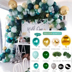 Coffee Brown Balloon Garland Arch Kit Birthday Party Decorations Kids Latex Baloon Baby Shower Teddy Bear Theme Ballon Decor - Originalsgroup