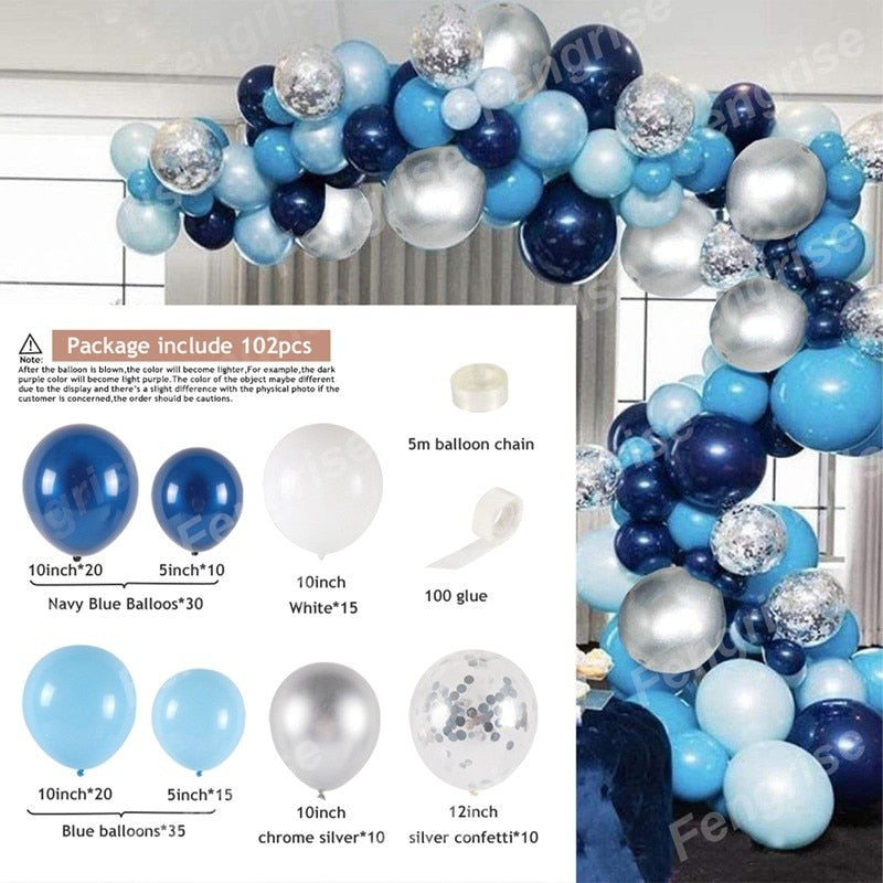 Balloon Garland Arch Kit Wedding Birthday Party Decoration Confetti Latex Balloons Gender Reveal Baptism Baby Shower Decorations by Originals Group - Originalsgroup