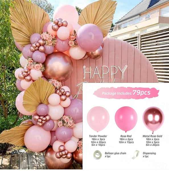 Balloon Garland Arch Kit Wedding Birthday Party Decoration Confetti Latex Balloons Gender Reveal Baptism Baby Shower Decorations by Originals Group - Originalsgroup