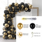 Black Gold Balloon Garland Arch Kit Confetti Latex Balloon 30th 40th 50th Birthday Party Balloons Decorations Adults Baby Shower - Originalsgroup