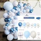 Blue Macaron Balloon Garland Arch Kit Birthday Party Decor Foil Latex Ballon Wedding Birthday Party Baby Shower Kids Baloon - Originalsgroup