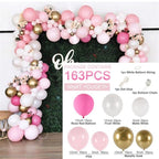 Macaron Pink Balloon Garland Arch Kit Wedding Birthday Party Decoration Kids Globos Rose Gold Confetti Latex Ballon Baby Shower - Originalsgroup