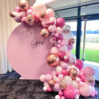 115pcs Balloon Arch Garland Rose Gold Chorme Metallic Balloons Pink Globos Happy Birthday Party Decorations Wedding Baby shower - Originalsgroup
