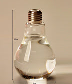 Home Decor Wedding Decoration Light Bulb Transparent Glass Vase Fashion Hydroponic Flower Vase Gifts Retro DIY - Originalsgroup