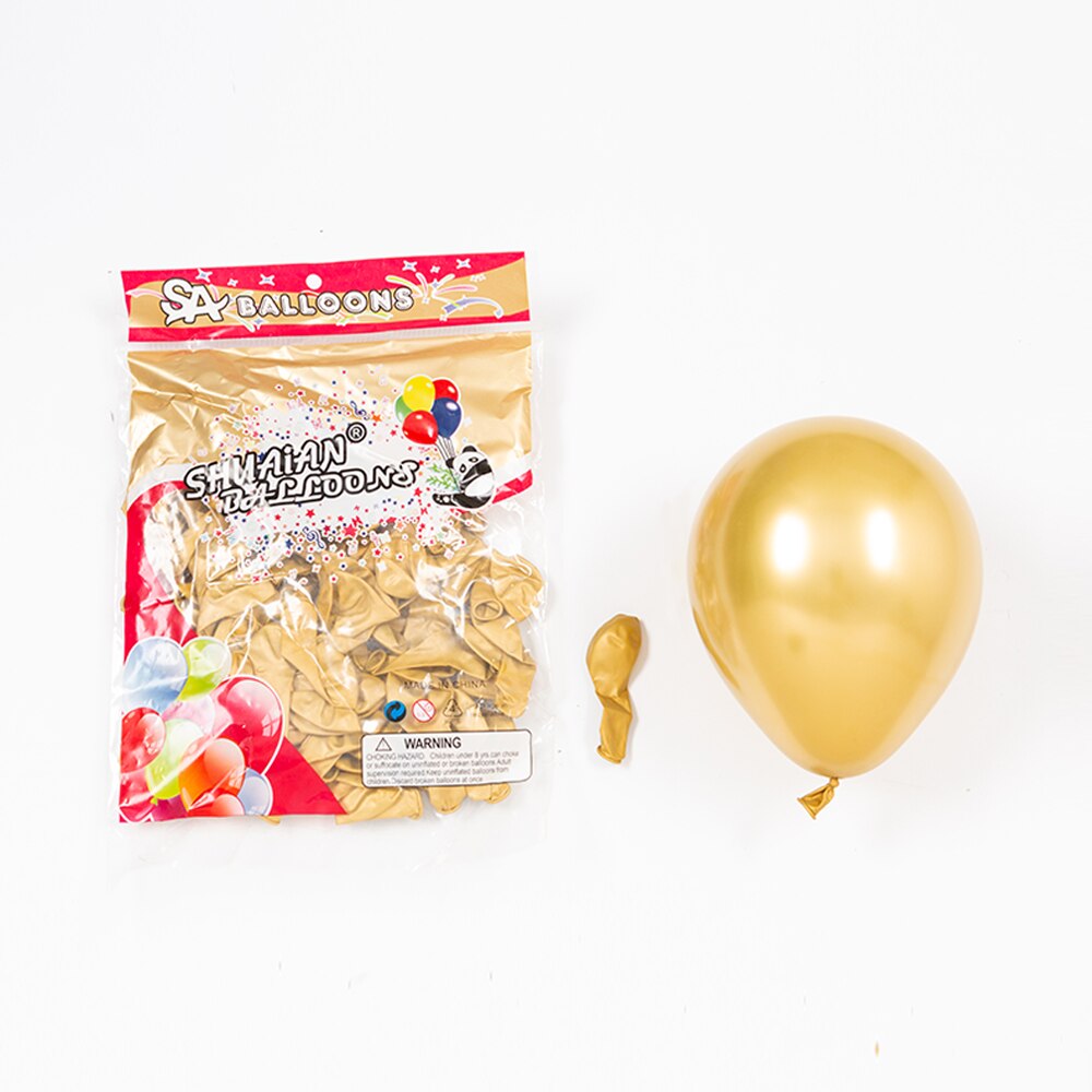 130pcs Black&Gold Latex Balloon Garland Arch Kit Chrome Gold Confetti black Arch Garland Banner New Years Eve Party Decoration - Originalsgroup