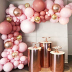 Macaron Pink Balloon Garland Arch Kit Wedding Birthday Party Decoration Kids Globos Rose Gold Confetti Latex Ballon Baby Shower - Originalsgroup