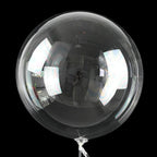 5pcs 18/20/24/36inch Luminous Transparent Bobo Bubble Ballons Christmas Wedding Birthday Party Decorations Clear Helium Balloons - Originalsgroup