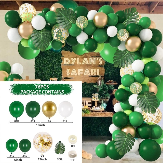 Coffee Brown Balloon Garland Arch Kit Birthday Party Decorations Kids Latex Baloon Baby Shower Teddy Bear Theme Ballon Decor - Originalsgroup