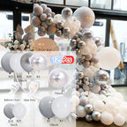 Balloons Arch Set Pink White Gold And Confetti Balloon Garland Wedding Baby Baptism Shower Birthday Party Balloon Decoration - Originalsgroup