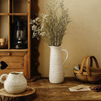 Nordic Simple Style Art Ceramic Flower Vase Modern Light Luxury for Dried Flower Arrangement Vases Home Soft Decorations Vases - Originalsgroup