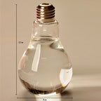 Home Decor Wedding Decoration Light Bulb Transparent Glass Vase Fashion Hydroponic Flower Vase Gifts Retro DIY - Originalsgroup