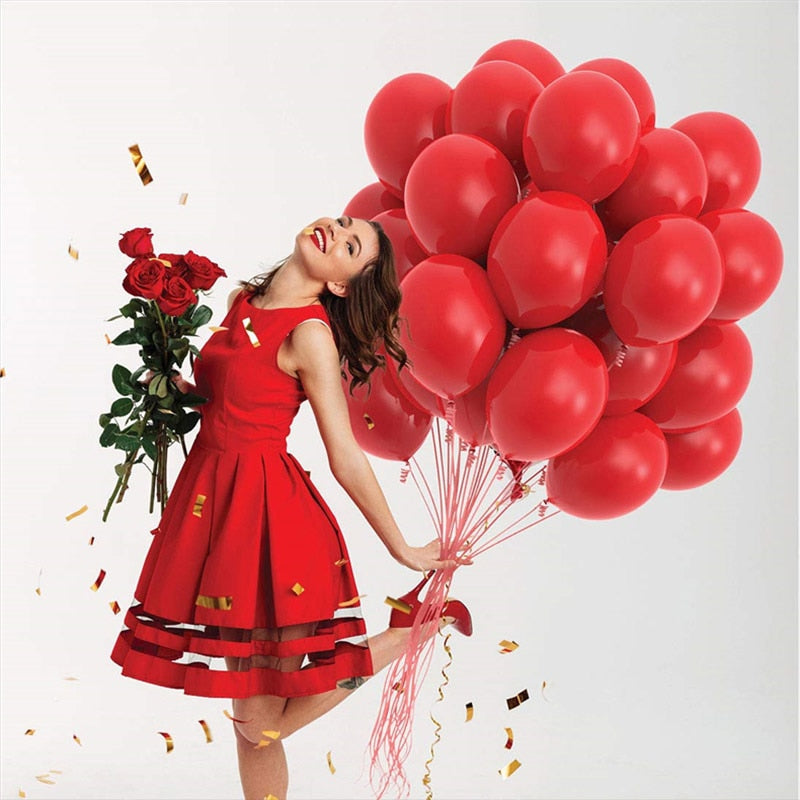 10/20pcs Gold Black Pink Latex Balloons Birthday Party Decorations Adult Wedding Decorations Helium Globos Baby Shower Ballon - Originalsgroup