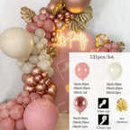 Macaron Pink Balloon Garland Arch Kit Wedding Birthday Party Decoration Kids Globos Rose Gold Confetti Latex Ballon Baby Shower - Originalsgroup