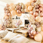 Coffee Brown Balloon Garland Arch Kit Birthday Party Decorations Kids Latex Baloon Baby Shower Teddy Bear Theme Ballon Decor - Originalsgroup