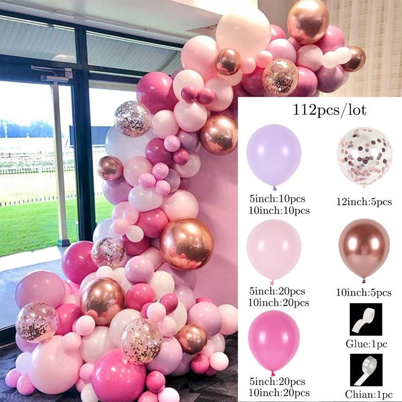 Balloon Garland Arch Kit Wedding Birthday Party Decoration Confetti Latex Balloons Gender Reveal Baptism Baby Shower Decorations by Originals Group - Originalsgroup