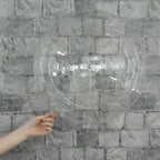 5pcs 18/20/24/36inch Luminous Transparent Bobo Bubble Ballons Christmas Wedding Birthday Party Decorations Clear Helium Balloons - Originalsgroup