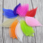 36pcs /Bag Multi-Color Artificial Skeleton Leaf Dry Leaves Scrapbooking Girl DIY Material by Originals Group - Originalsgroup