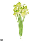10Pcs High Quality Real Touch Calla Lily Artificial Flowers Calla Lily Bouquet For Wedding Bouquet Bridal Home Flower Decoration - Originalsgroup