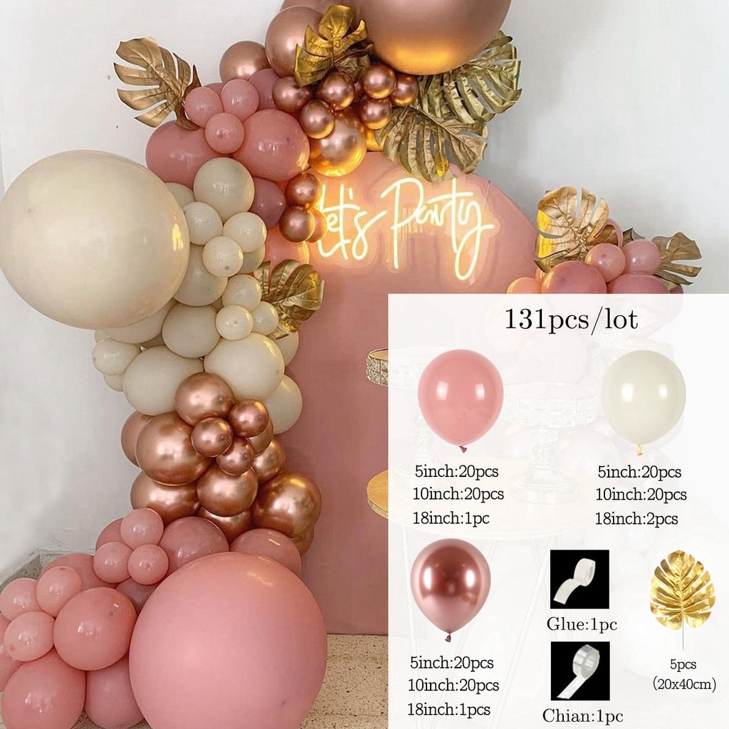 Balloon Garland Arch Kit Wedding Birthday Party Decoration Confetti Latex Balloons Gender Reveal Baptism Baby Shower Decorations by Originals Group - Originalsgroup