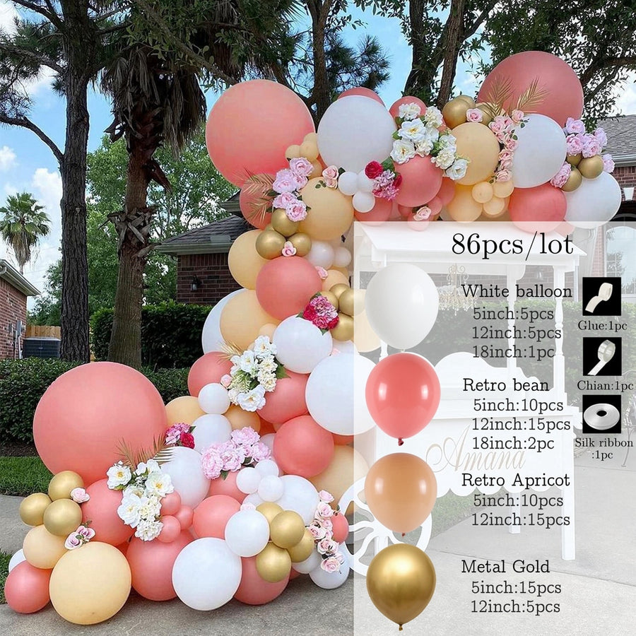 Balloon Garland Arch Kit Wedding Birthday Party Decoration Confetti Latex Balloons Gender Reveal Baptism Baby Shower Decorations by Originals Group - Originalsgroup
