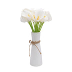 10Pcs High Quality Real Touch Calla Lily Artificial Flowers Calla Lily Bouquet For Wedding Bouquet Bridal Home Flower Decoration - Originalsgroup