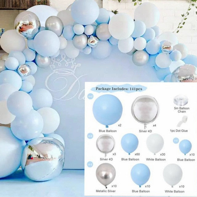 Balloon Garland Arch Kit Wedding Birthday Party Decoration Confetti Latex Balloons Gender Reveal Baptism Baby Shower Decorations by Originals Group - Originalsgroup