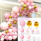 Macaron Pink Balloon Garland Arch Kit Wedding Birthday Party Decoration Kids Globos Rose Gold Confetti Latex Ballon Baby Shower - Originalsgroup